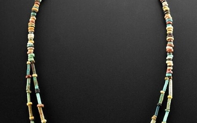 Wearable Egyptian Faience Bead Necklace