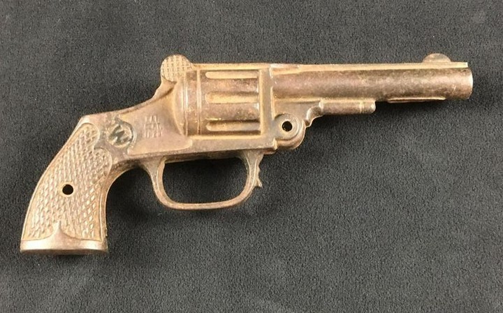 Western Vintage Toy Cast Iron Cap Gun