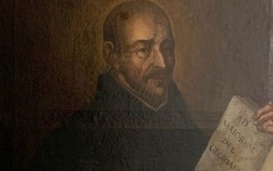 unbekannter Meister - Portrait des Ignatius von Loyola, Jesuitenorden