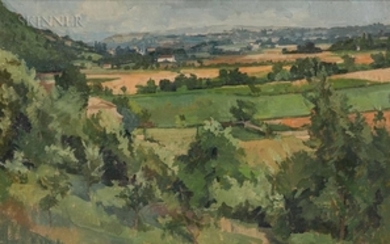 American School, 20th Century Farm Landscape