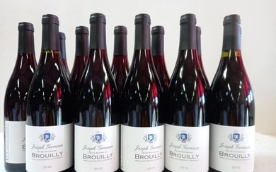 12 bouteilles de Brouilly cru du Beaujolais... - Lot 50 - Enchères Maisons-Laffitte