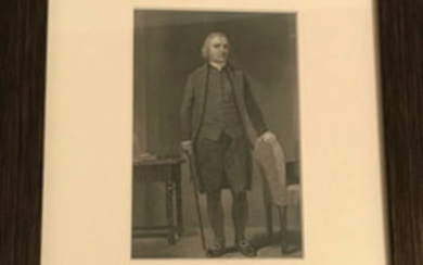 SAMUEL ADAMS SIGNED (1722-1803).