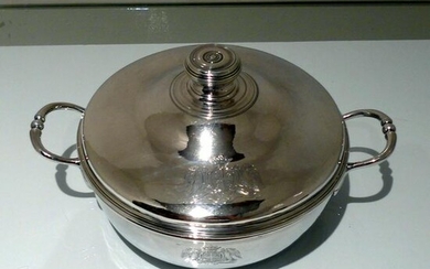 18th Century Antique French Silver Entree Dish Circa