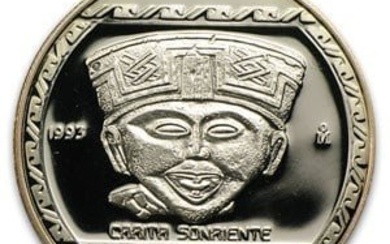 1993 Mexico 1 oz Silver 5 Peso