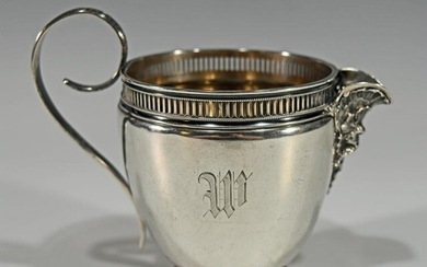 19th Century Gorham Creamer with Figural Spout