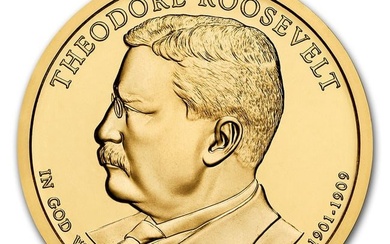 2013-P Theodore Roosevelt Presidential Dollar BU
