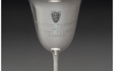 28050: A Brock & Company Silver Trophy Goblet, Los Ange