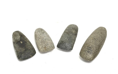(4) PRE CONTACT NATIVE AMERICAN STONE IMPLEMENTS