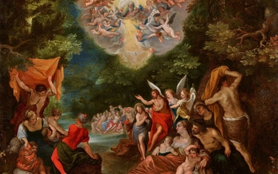 Jan Brueghel the Younger - The Baptism of Christ