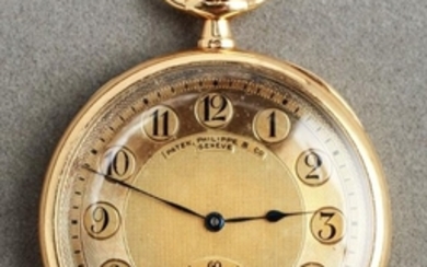 18K Gold Patek Philippe Geneve Pocket Watch