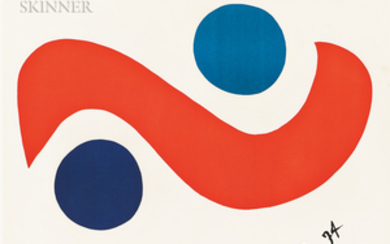 Alexander Calder (American, 1898-1976) Flying Colors /A Suite of Six Prints