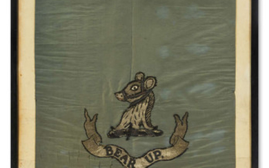 Arctic Sledge Flag.- Fulford (Reginald Baldwin) Sledge flag... HMS Discovery, 1875.