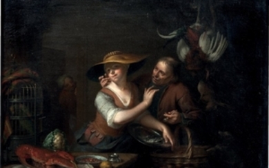 ATTRIBUÉ À CAREL DE MOOR (1655 - 1738)