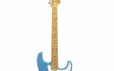 FENDER ELECTRIC INSTRUMENT COMPANY, FULLERTON, 1957, A SOLID-BODY ELECTRIC GUITAR, STRATOCASTER, KNOWN AS ‘THE EX-HOMER HAYNES STRATOCASTER’
