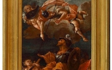 Giovanni Battista Bagutti (Rovio, 1744 - 1823) Triumph of Mars...
