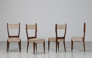 GIUSEPPE AMEDEO GORI Four chairs.