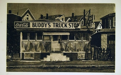 John Baeder - Buddy's Truckstop