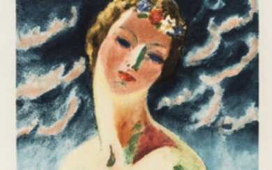 Kees Van Dongen (1877-1968) Céres Buste de Femme