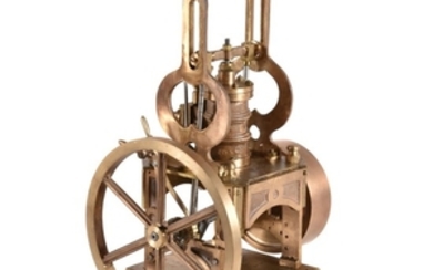 A well-engineered model of a Maudsley type stationary engine