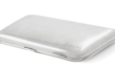 A English sterling silver compact case
