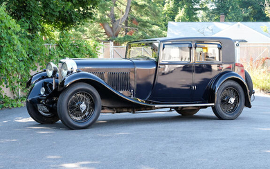 1931 Bentley 8 Liter 'Silent Bloc' SaloonChassis no. YX 5113Engine no. YX 5115