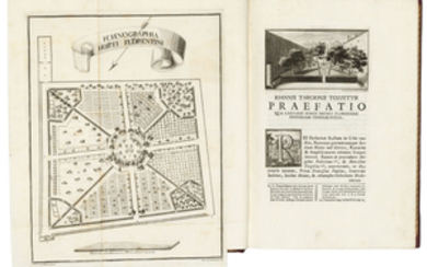 MICHELI, Pier Antonio (1679-1737). Catalogus plantarum horti caesarei florentini opus postumum. Florentiae, Bernard Paperini, 1748.
