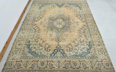 9.2x12.3 Ft Persian Wool Oversized Antique Rug
