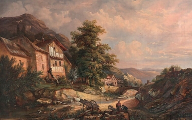 A. DUBOIS, école suisse du XIXe siècle