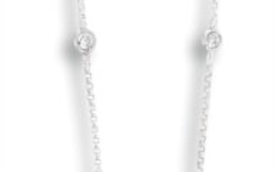A Diamond Pendant Necklace, 1.71克拉D/VS2梨形鑽石 及 1.03克拉D/VS1心形鑽石 吊墜項鏈1.71克拉D/VS2梨形鑽石 及 1.03克拉D/VS1心形鑽石 吊墜項鏈