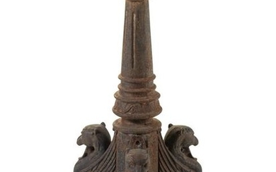 A French Cast Iron Table Base