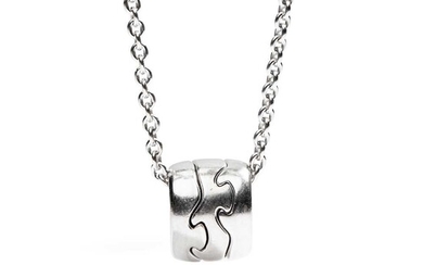 A 'Fusion' ring and pendant necklace, by Georg Jensen