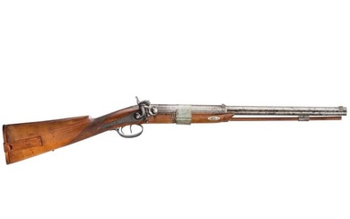A German poacher's rifle, circa 1840