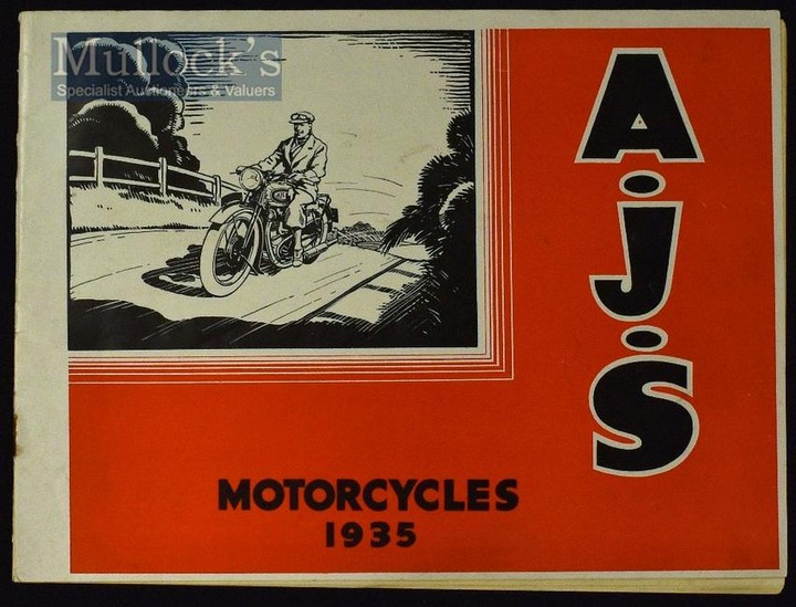A. J. S. Motorcycles, 1935 Sales Catalogue...