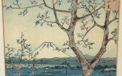 A JAPANESE WOODBLOCK PRINT, UTAGAWA HIROSHIGE (1797-1858) - 'The...