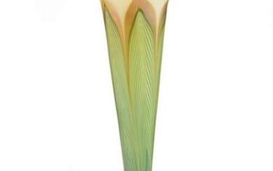 A James Lundberg vase with Tiffany & Co. base