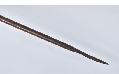 A LARGE 19TH CENTURY BOARDING STYLE PIKE/ CAVALRY LANCE, fea...