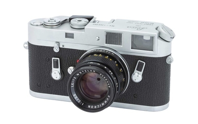 A Leica M4 Rangefinder Camera
