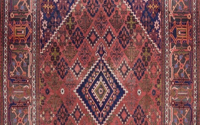 A Persian Hand Knotted Joshegan Carpet, 312 X 210