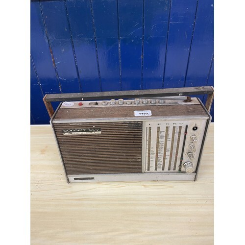A Roberts R606-MB portable radio, and various other audio eq...