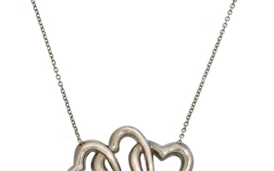 A Tiffany & Co. Triple Heart Necklace