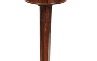 A WILLIAM IV FIGURED ROSEWOOD OCCASIONAL TABLE/PLANTER with removable...