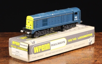 A Wrenn 00 Gauge Model Locomotive,Model W2230 'Bo-Bo 20 008 Diesel Electric Blue BR''. In original b