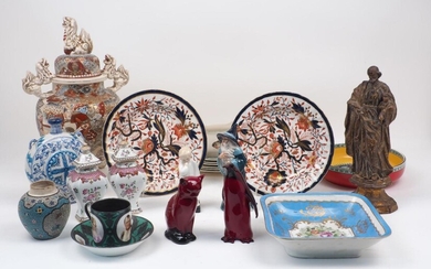 A collection of early 20th century and later ceramics and...