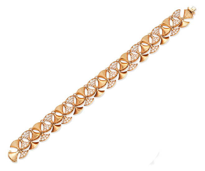 A diamond 'Divas' Dream' bracelet,, by Bulgari