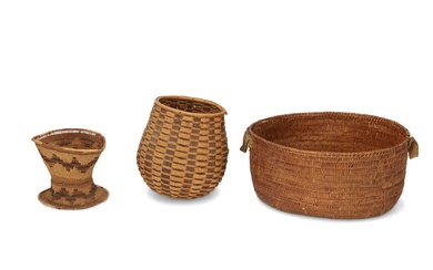 A group of baskets