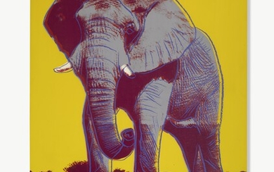 AFRICAN ELEPHANT, Andy Warhol