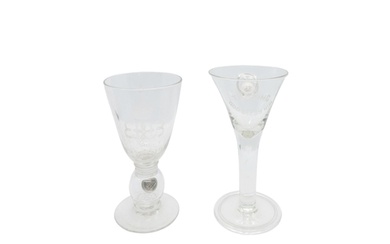 AN EDWARD VIII CORONATION GOBLET AND A GEORGE V GOBLET, the ...