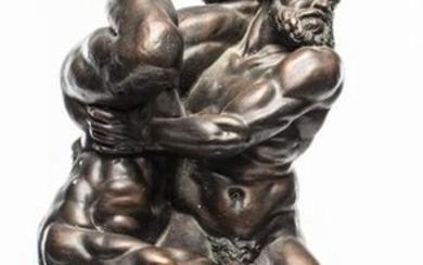 After de' Rossi "Hercules & Diomedes" Sculpture