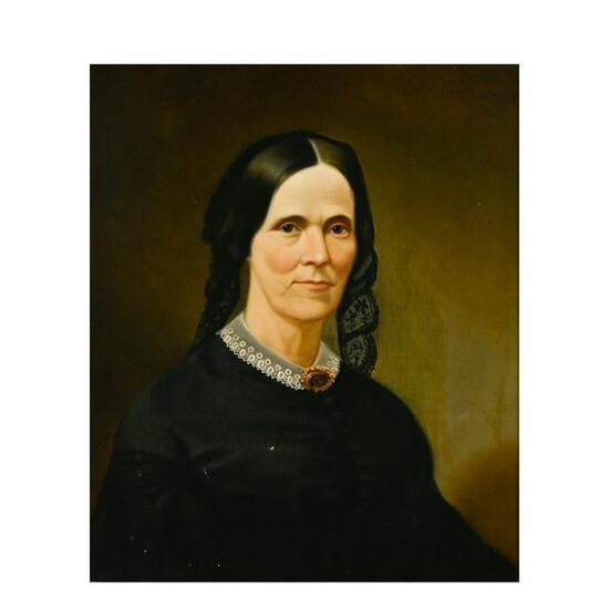 American School (19th Century), Portrait of Woman