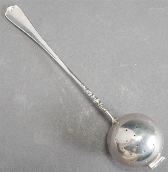 American Sterling Silver Tea Ball Spoon, 1 oz